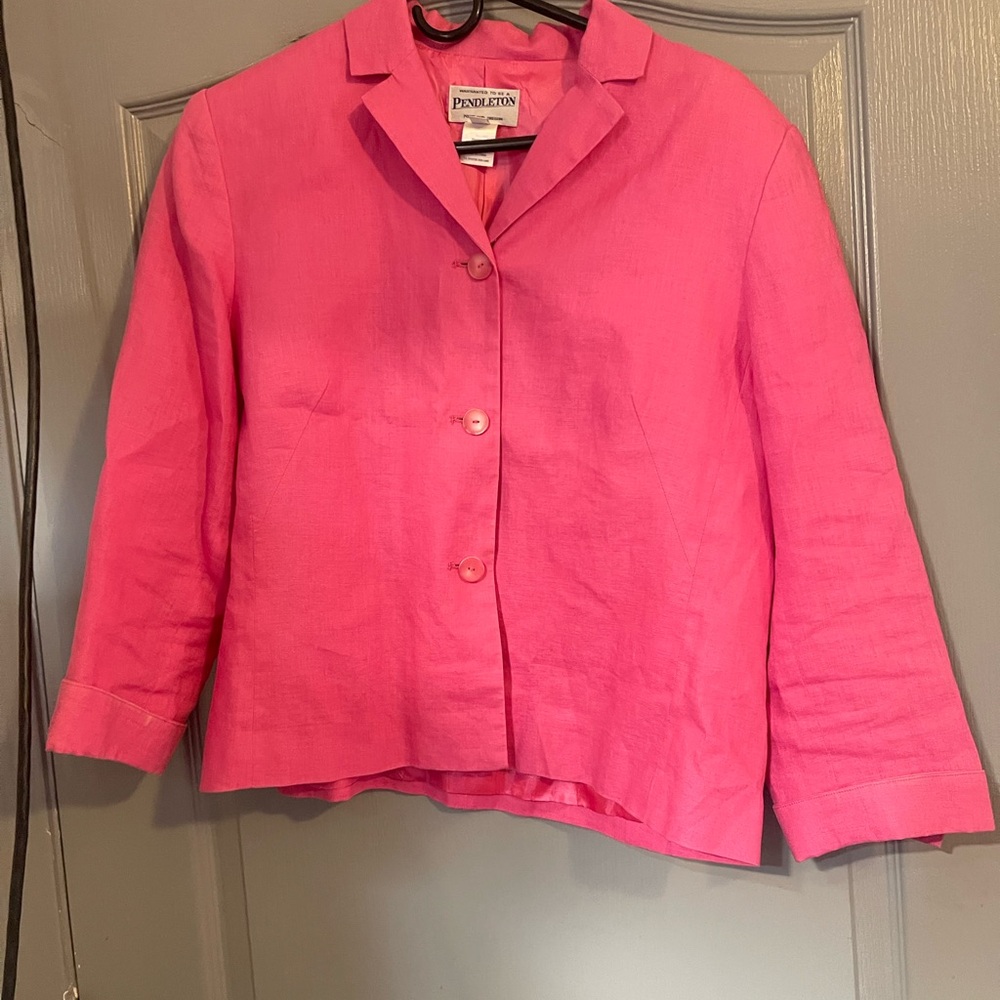 Pendleton Pink Jacket And Pants Set - image 2